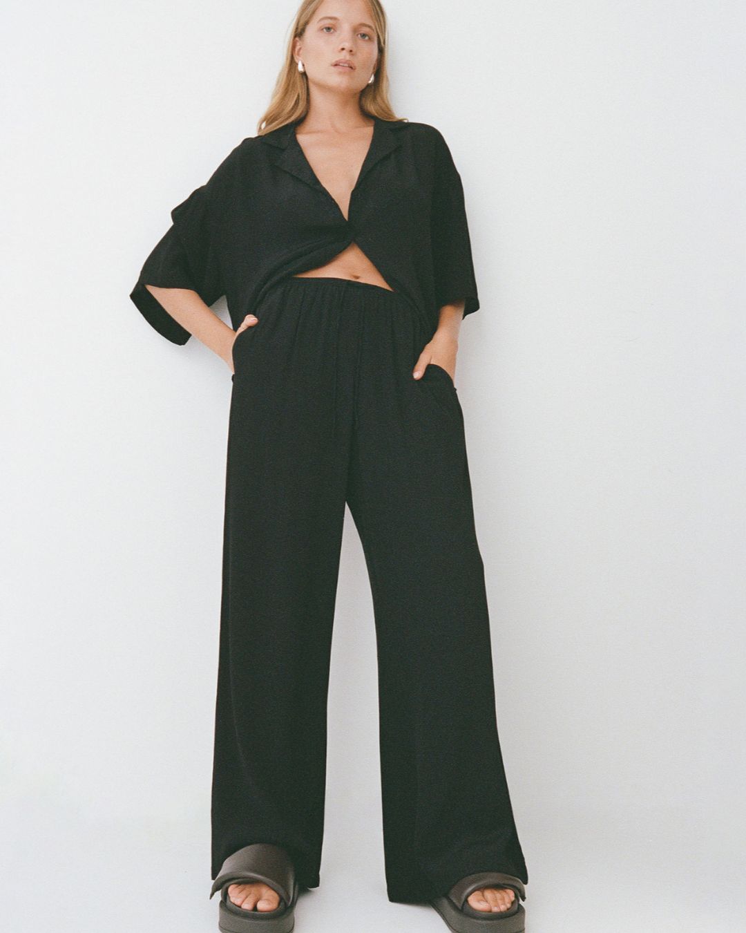 Relaxed Pant Black