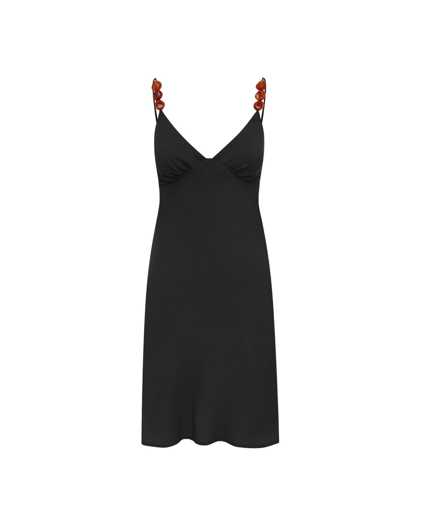 Bias Mini Dress Black